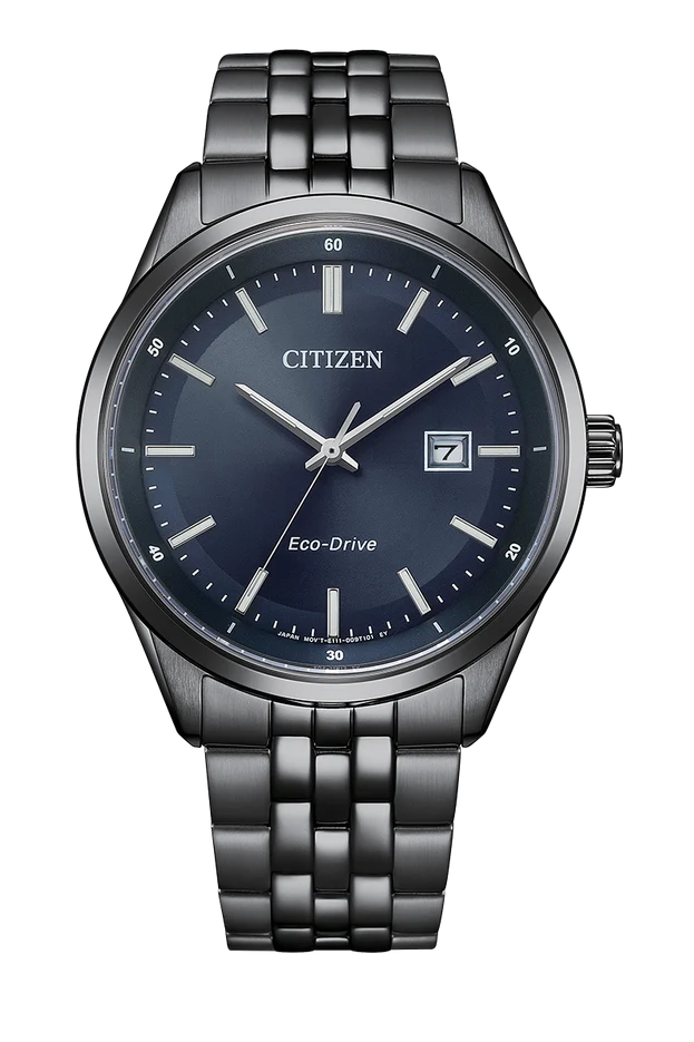 Citizen Eco-Drive Men's Stainless Steel Blue Dial Watch - BM7567-50L