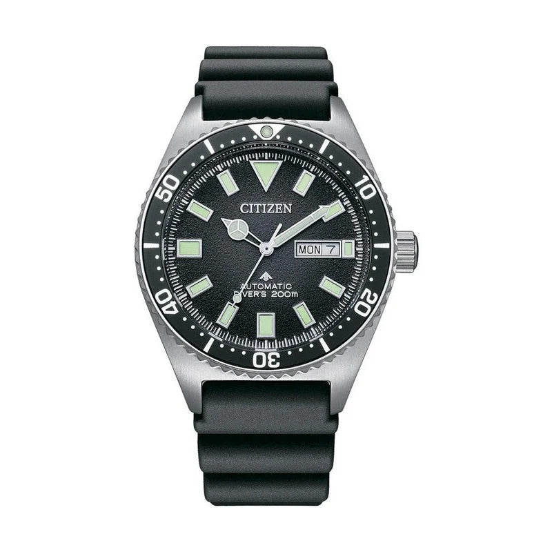 Citizen Promaster Eco-Drive Gents Automatic Diver's Black Dial - NY0120-01E The_Diamond_box_South_Africa