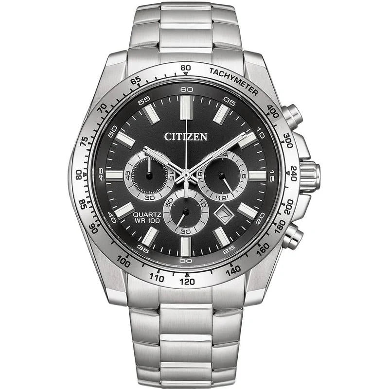 Citizen Gents Quartz Chronograph Watch - AN8230-59E