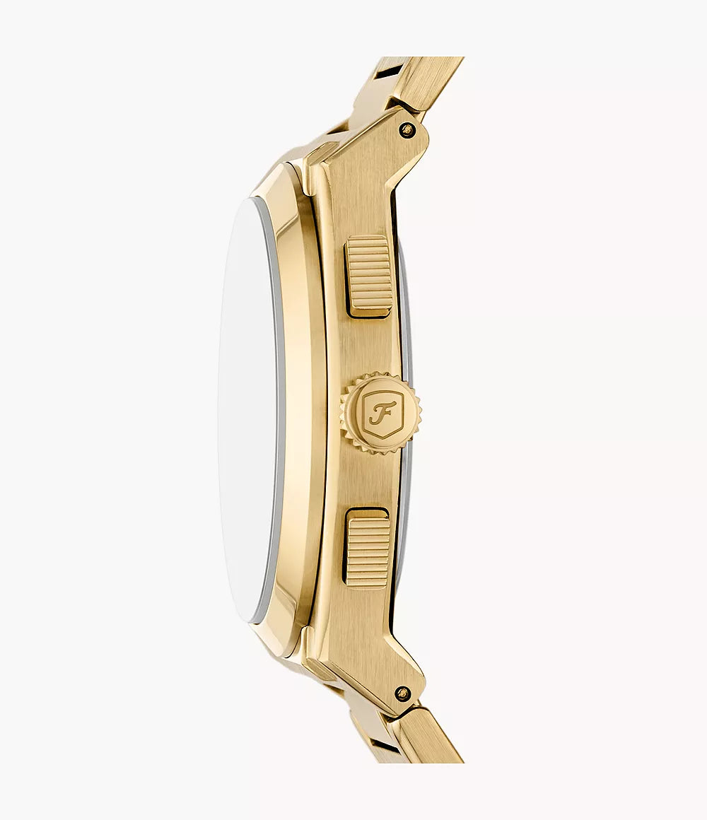 Fossil Everett Gold-Tone Men's Chronograph Watch -  FS6119