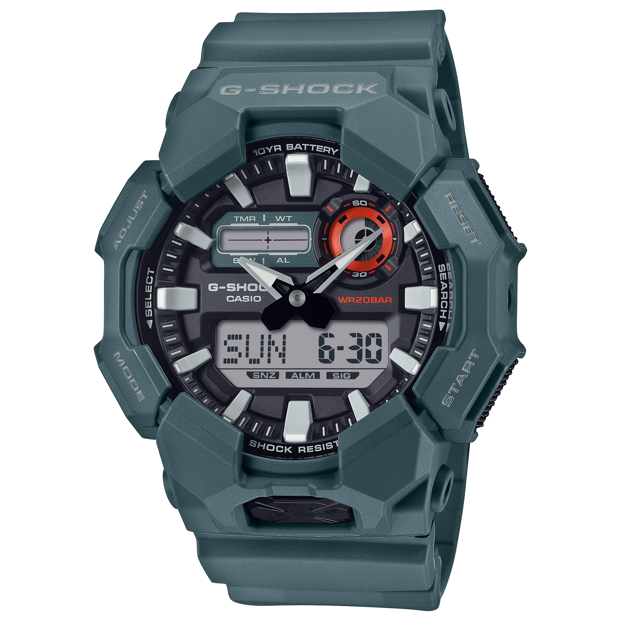Casio G-Shock Mens 200m Standard Watch - GA-010-2ADR