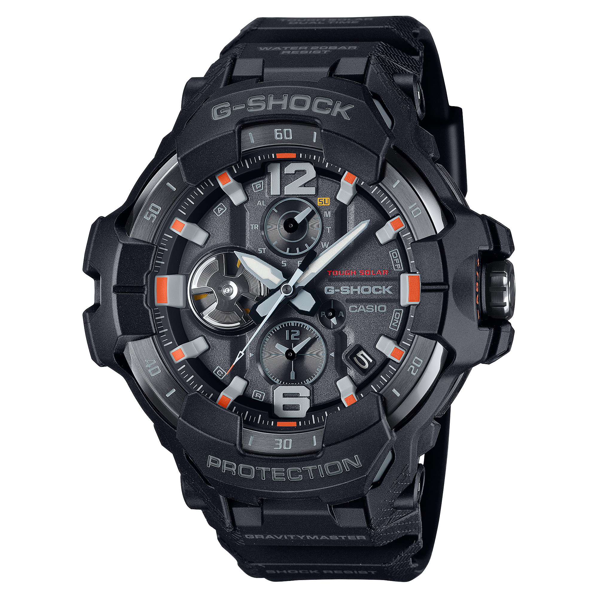 Casio G-Shock Mens 200m Bluetooth Solar Gravitymaster Watch - GR-B300EC-1ADR