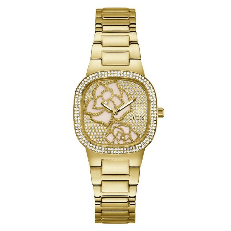 GUESS Ladies Gold Tone Analog Watch -  GW0544L2