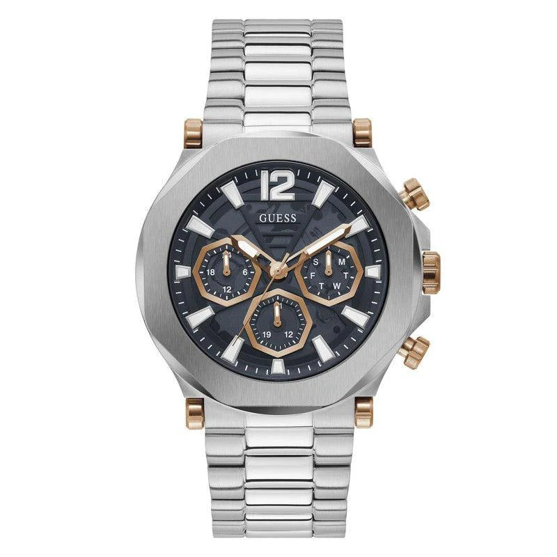 G Mens Silver Tone Multi-function Watch GW0539G1