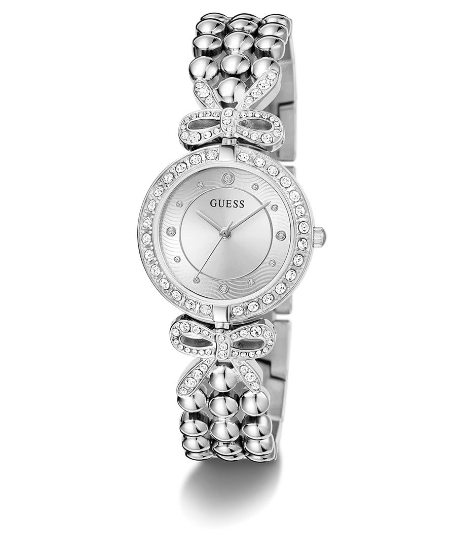 GUESS Ladies Silver Tone Analog Watch - GW0838L1
