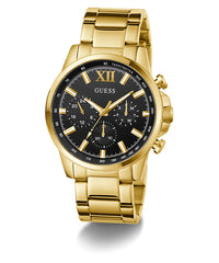 Guess Mens Gold Tone Multi-function Watch -  GW0900G3