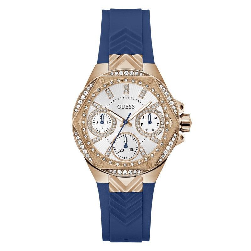 Guess Envy White Dial Multifunction Watch - GW0774L3