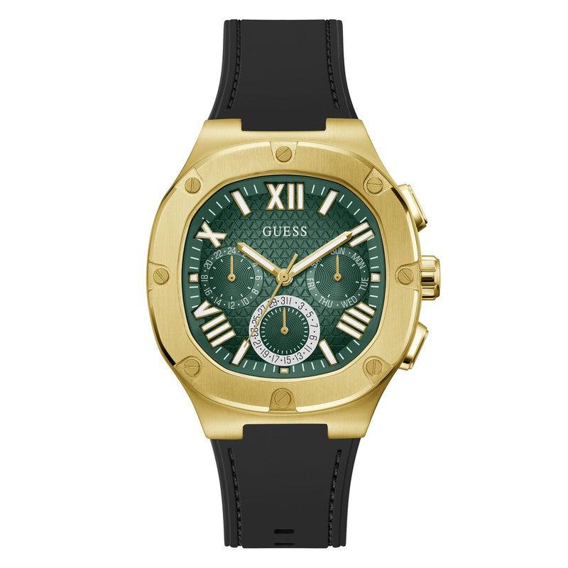 Guess Headline Black and Gold Watch -  GW0571G3