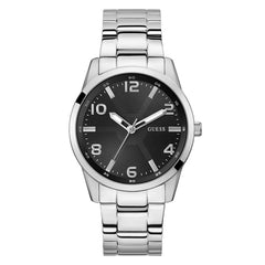 Guess Monte Black Dial Analogue  Gents Watch - GW0804G2