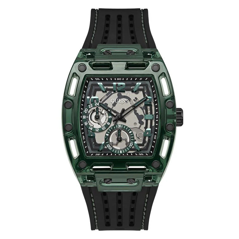 Guess Phoenix Black Dial Multifunction Watch - GW0499G7