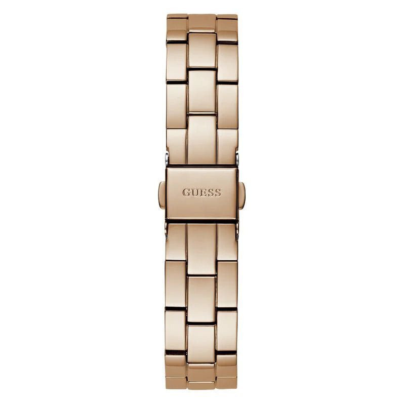 GUESS Ladies Rose Gold Tone Date Watch -  GW0657L3