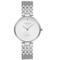 Obaku Diamant Brace Steel  Watch - V256LXCISC