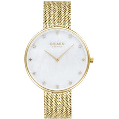 Obaku Glans  Ladies Watch - V288LXGWHG