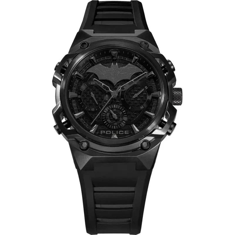 Police Batman Crusader Limited Edition Quartz Chronograph Watch (PEWGQ0089901-SET