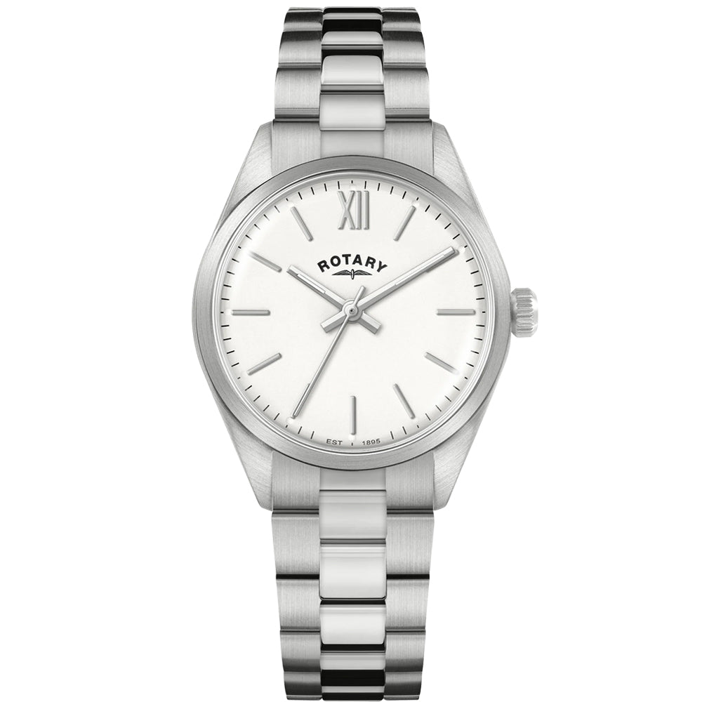 Rotary Heritage Ladies Silver Watch - RLB10005/01