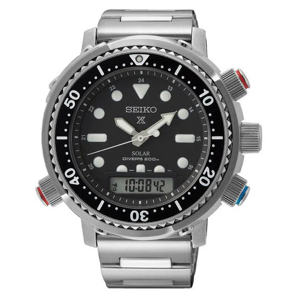 SEIKO PROSPEX SOLAR ‘ARNIE’ HYBRID DIVER’S 40TH ANNIVERSARY WATCH - SNJ033P1 The_Diamond_box_South_Africa