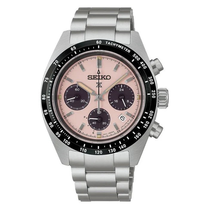 Seiko Prospex Speedtimer Pale Pink Chronograph -  SSC963P1