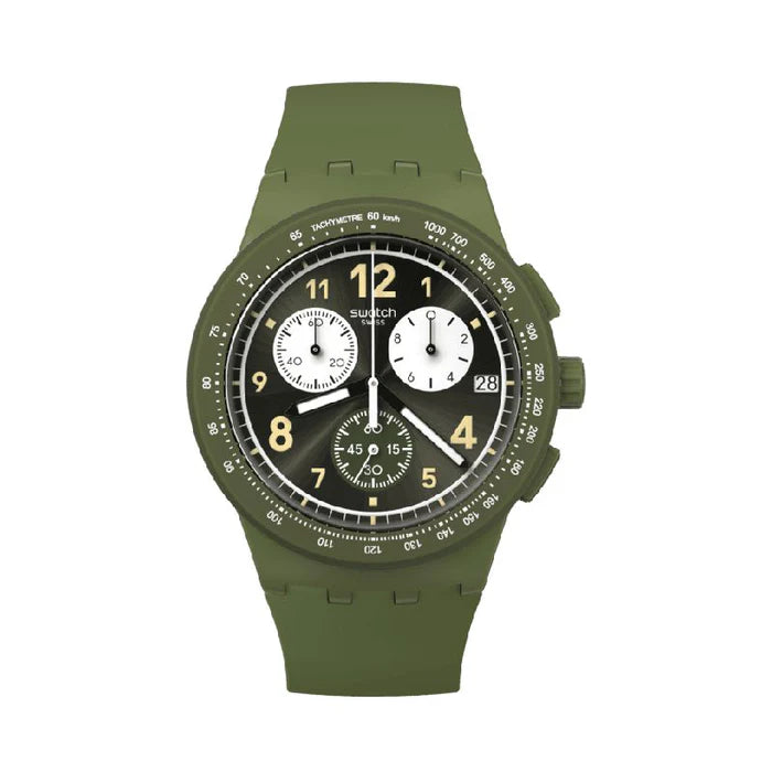 Swatch NOTHING BASIC ABOUT GREEN Watch  - SUSG406