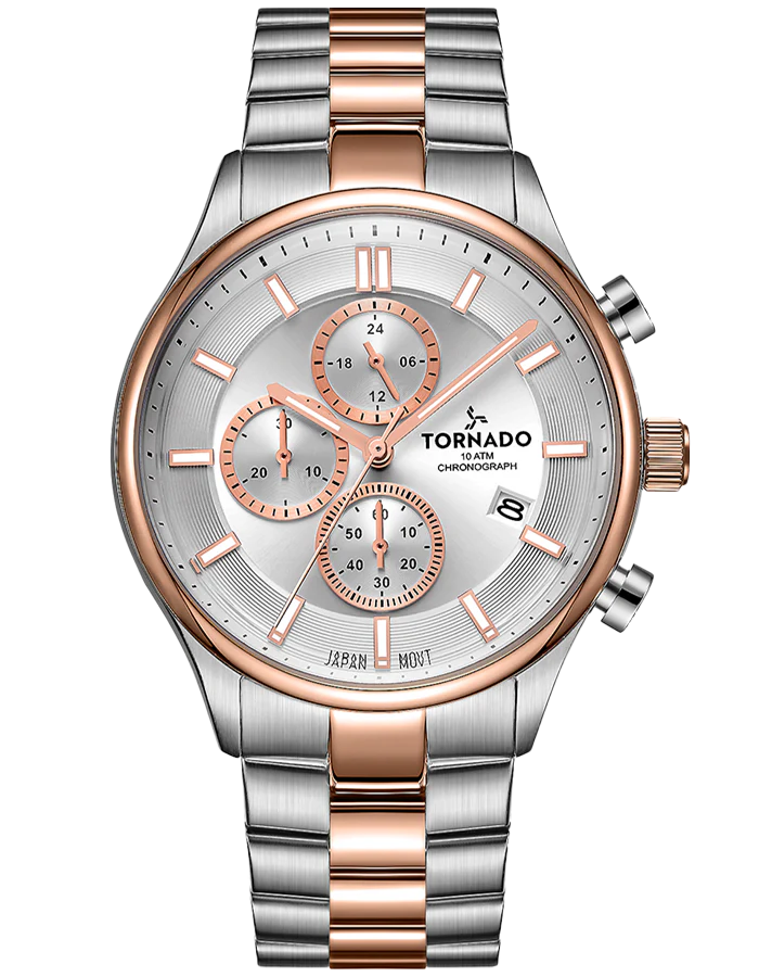Tornado  Casual Classic  Chronograph Watch - T6106B-KBKW