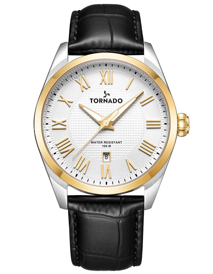 Tornada  Classic Analog Watch - T8007-SLBWG