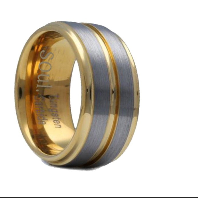 SoulTungsten Band  Gents band - TUR231214-7MM-P-Z