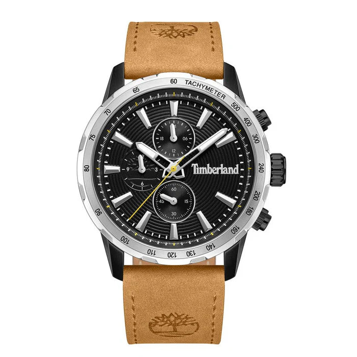 Timberland Kennebunk Multifunction Tan Leather Strap Watch - TDWGF0041541
