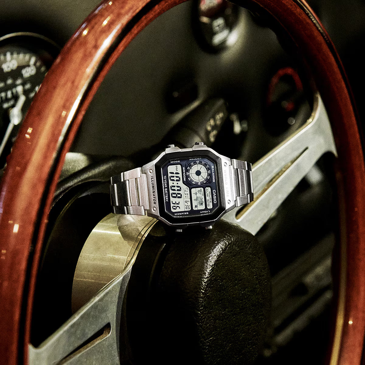 Casio Illuminator World Time - AE-1200WHD-1AVDF