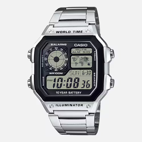 Casio Illuminator World Time - AE-1200WHD-1AVDF