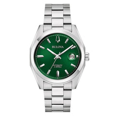 Bulova  Surveyor Green Dial Watch -  96B429