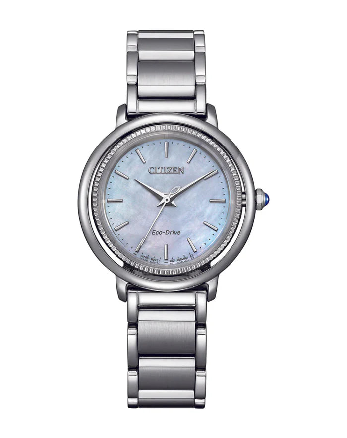 Citizen Eco-Drive Blue Mother of Pearl Woman's Watch - : EM1100-84D