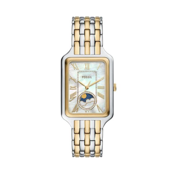 ossil Women's Raquel Sun Moon Multifunction, Stainless Steel Watch - ES5399
