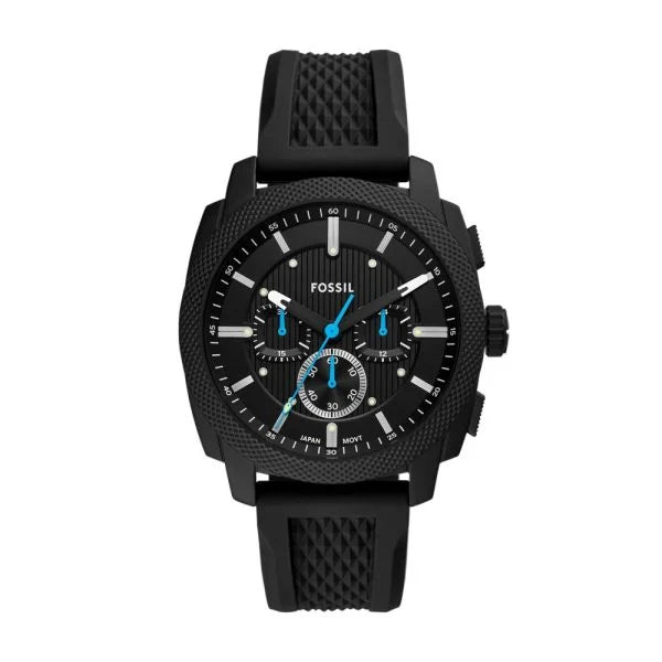 Fossil Men's Machine Chronograph, Black Stainless Steel Watch - FS6099