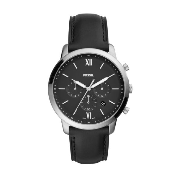 Fossil Men's Neutra Chronograph  Leather Watch - FS5452
