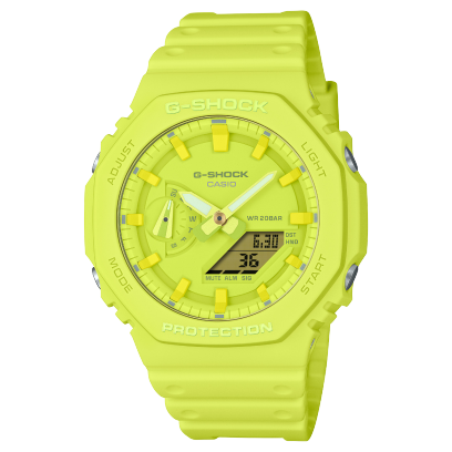 Casio G-Shock Mens 200m Carbon Core Watch - GA-2100-9A9DR
