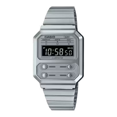 Casio Vintage  Unisex Watch - A100WE-7BDF