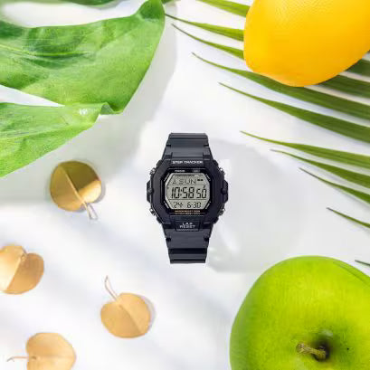 Casio Step Tracker Watch - LWS-2200H-1AVDF