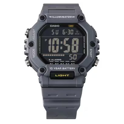 CASIO DIGITAL MENS WATCH - AE-1600H-8BVDF