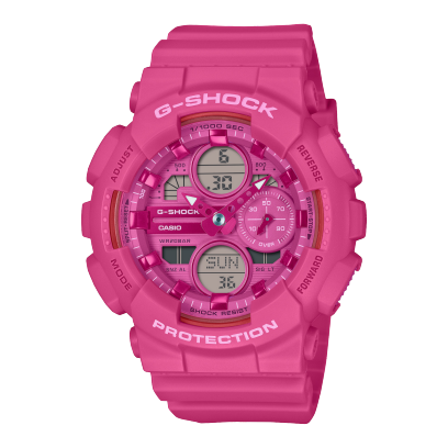 Casio G-Shock Womens 200m Standard Watch - GMA-S140PP-4ADR