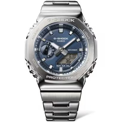 Casio G-Shock Mens 200m G-Steel - GM-2110D-2BDR Watch