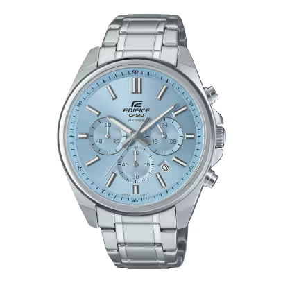 Casio Edifice ICE Blue Dial Chronograph Watch -  EFV-650D-2BVUDF