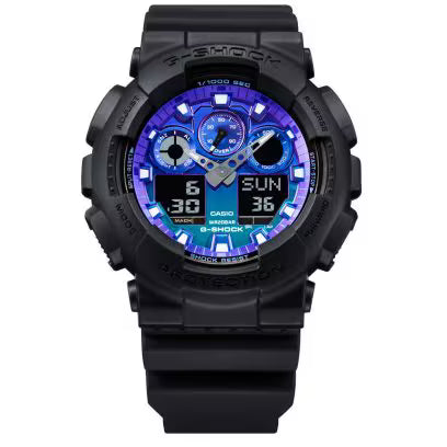Casio G-Shock Mens 200m Standard - GA-100FL-1ADR Watch