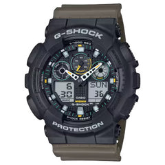 G-Shock Mens 200m Standard - GA-100TU-1A3DR