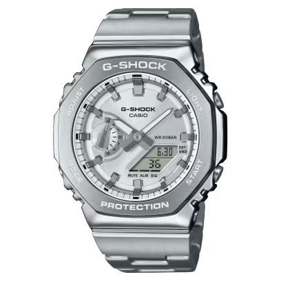 Casio G-Shock Mens 200m G-Steel Watch - GM-2110D-7ADR