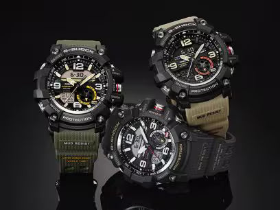 Casio G-Shock Mens 200m Twin Sensor Mudmaster - GG-1000-1A5DR Watch