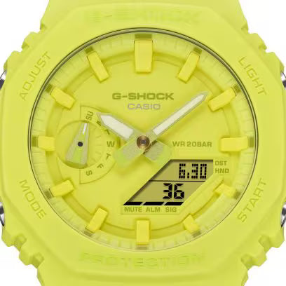 Casio G-Shock Mens 200m Carbon Core Watch - GA-2100-9A9DR