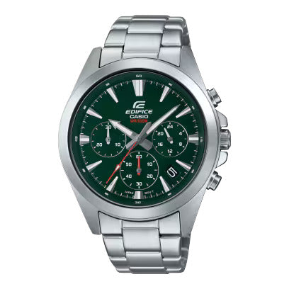 CASIO EDIFICE MENS 100M STANDARD CHRONOGRAPH - EFV-630D-3AVUDF