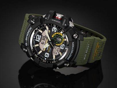 Casio G-Shock Mens 200m Twin Sensor Mudmaster - GG-1000-1A3DR Watch