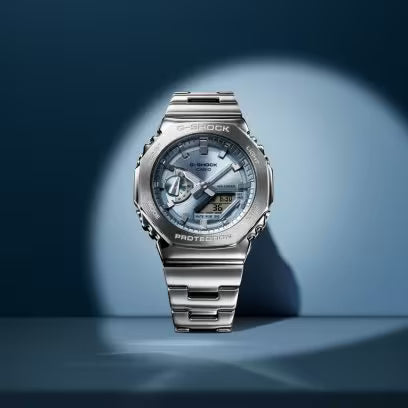 Casio G-SHOCK ANADIGI BLU DIAL S GM-2110D-2ADR Watch