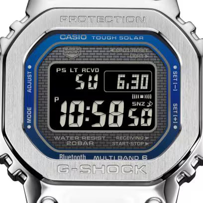 Casio G-Shock Mens 200m Bluetooth G-Steel - GMW-B5000D-2DR Watch