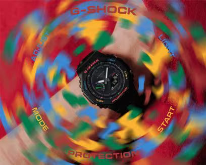 Casio G-Shock Mens 200m Carbon Core Bluetooth Solar Watch - GA-B2100FC-1ADR